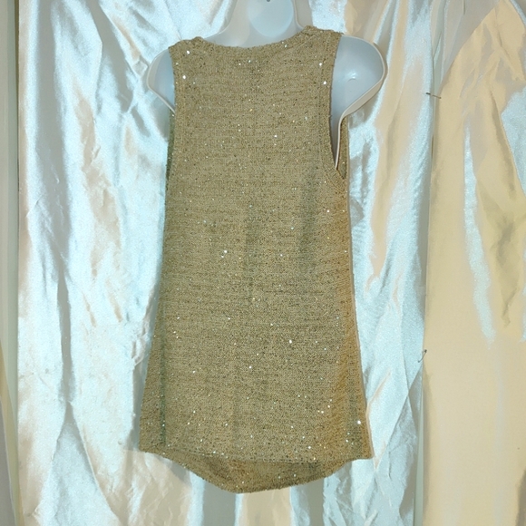 INC international concepts sequined knit top M - Picture 3 of 4
